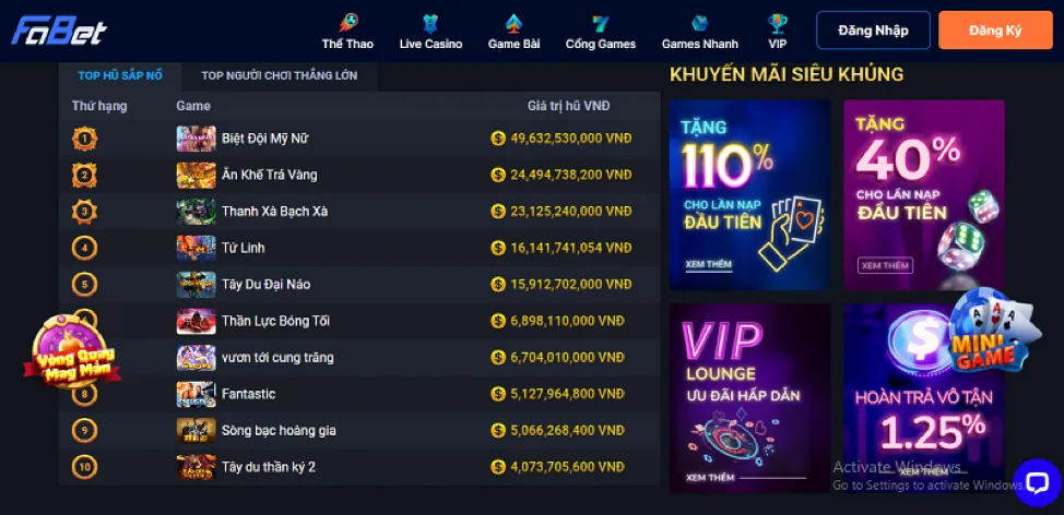Giao diện game Vua Bắn Cá tại Hi8